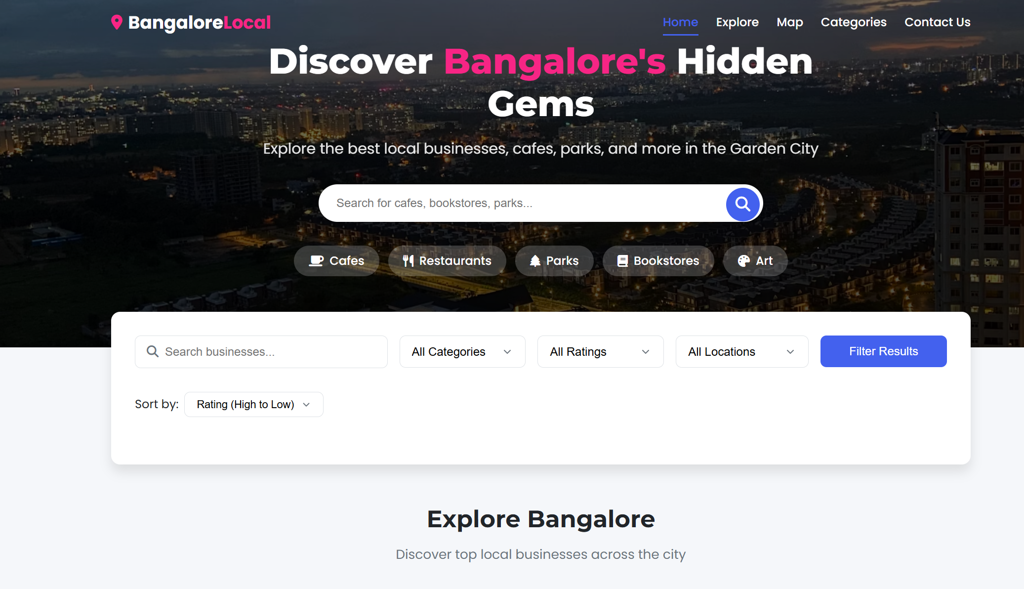 Local Business Finder