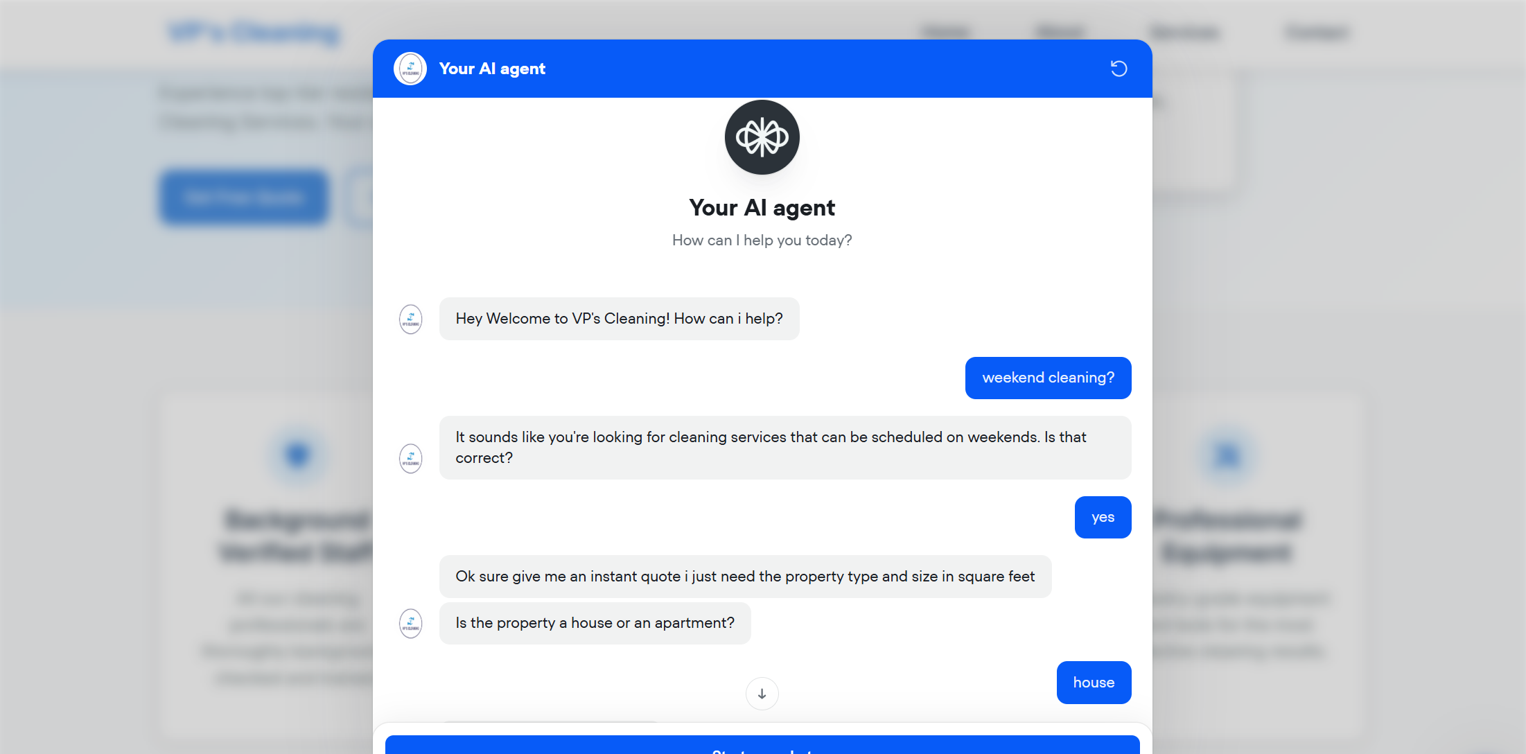 AI Customer Support & Lead Generation Agent