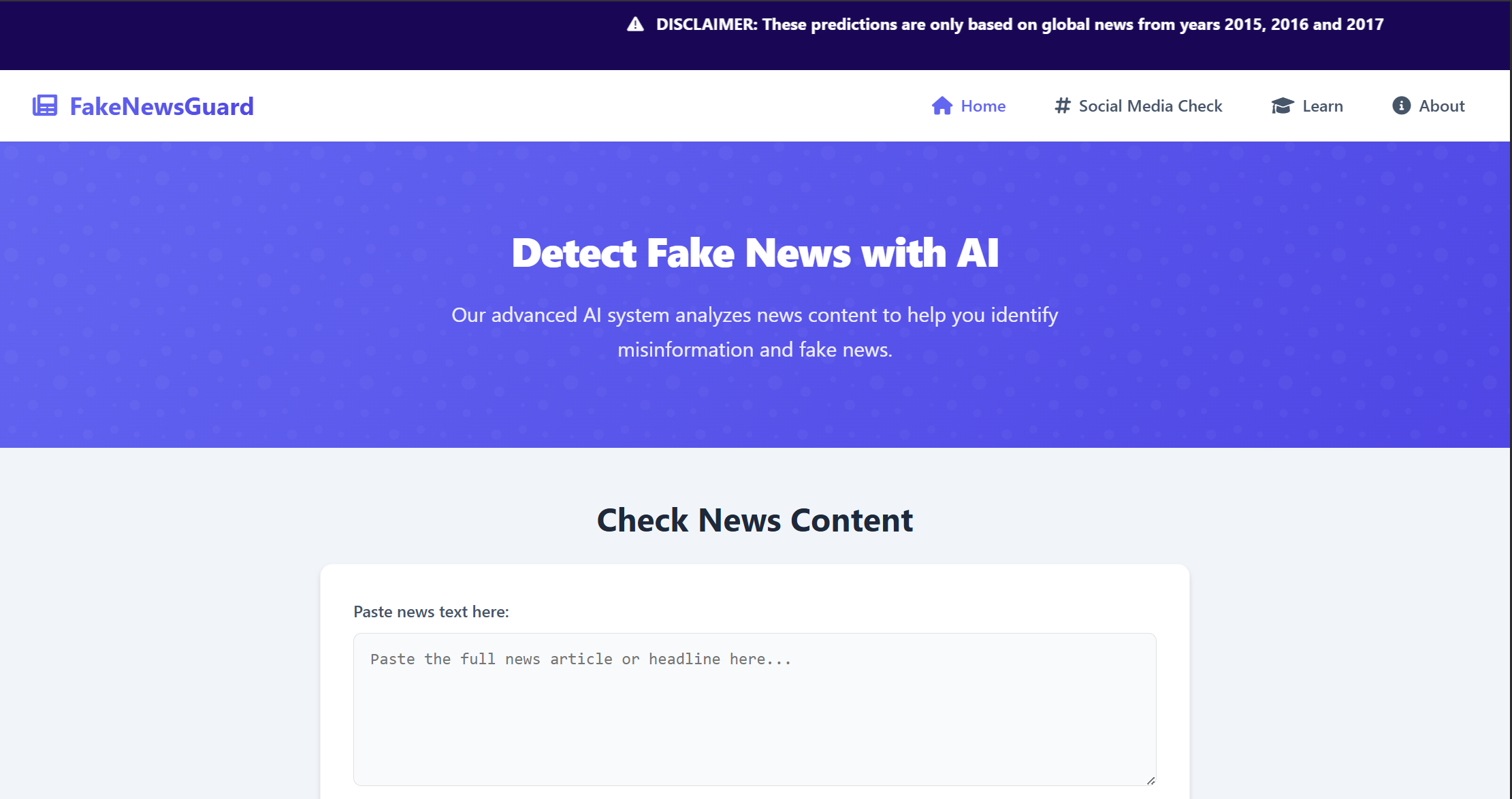 Fake News Detection